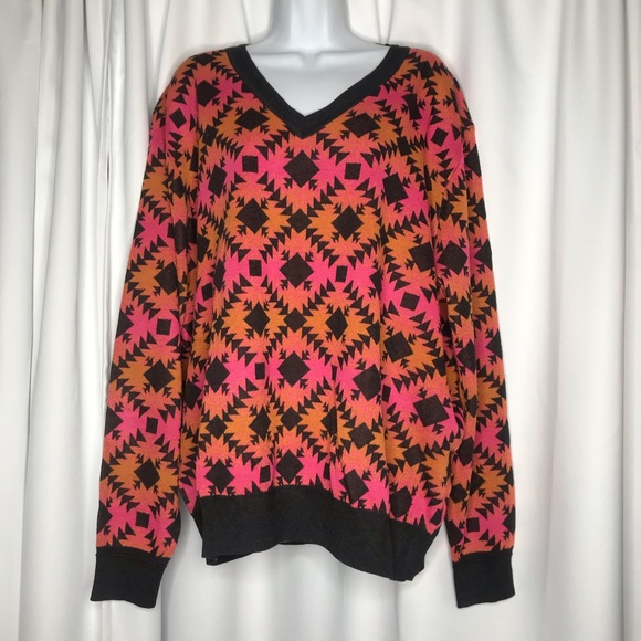 SALE Crazy Train NWT Aztec Sweater Boutique - Picture 3 of 8